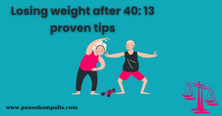 Losing weight after 40: 13 proven tips