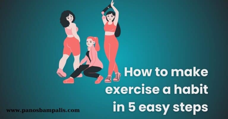 How to make exercise a habit in 5 easy steps