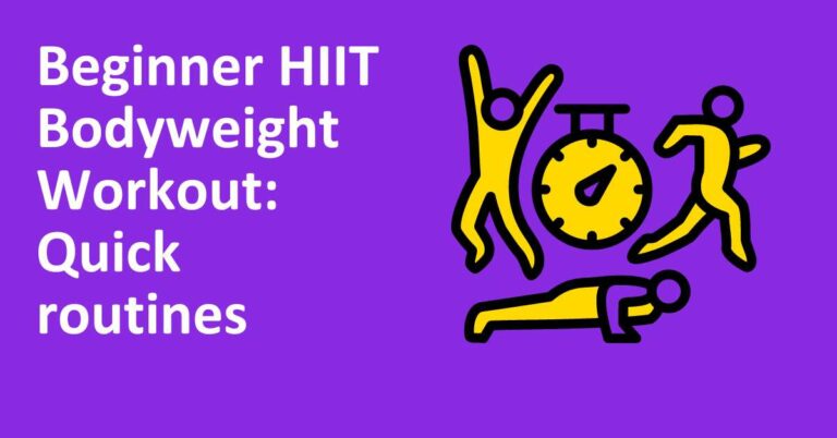 Beginner HIIT Bodyweight Workout: Quick routines you can do anywhere