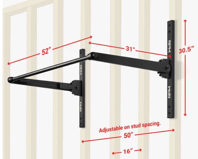 Height Adjustable Pull-Up Bars