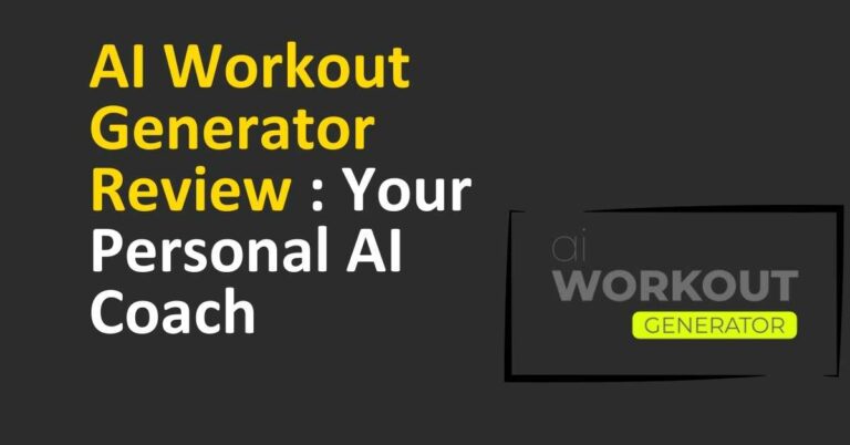 AI Workout Generator Review 2024: Your Personal AI Fitness Coach (Tested & Analyzed)